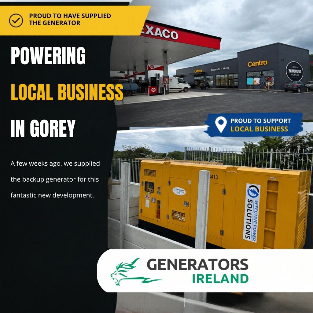 Backup Generator Gorey Redmonds Centra